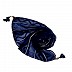 Wave design stripes hijab with two bold fringe's - Dark blue Wave design stripes hijab with two bold fringe's - Dark blue